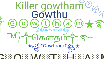 Smeknamn - Gowtham
