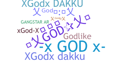 Smeknamn - xGODx