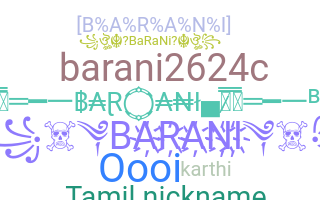 Smeknamn - Barani