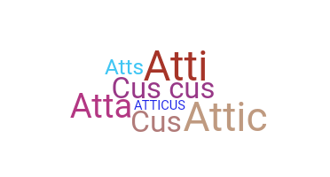 Smeknamn - Atticus