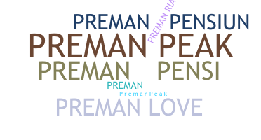 Smeknamn - Preman