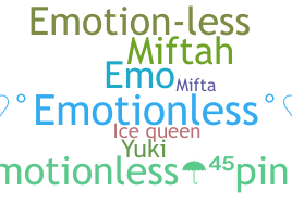 Smeknamn - Emotionless