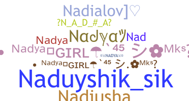 Smeknamn - Nadya