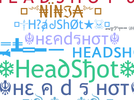 Smeknamn - HeadShot
