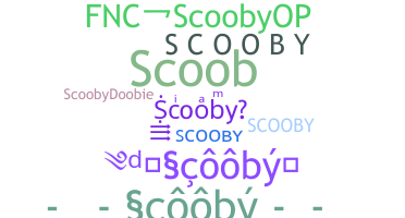 Smeknamn - Scooby