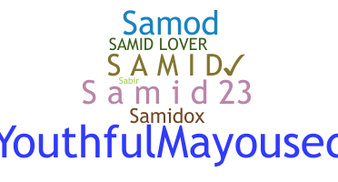 Smeknamn - Samid