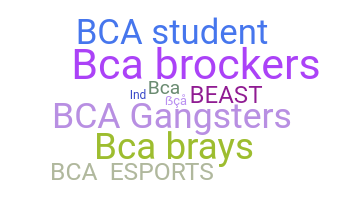 Smeknamn - BCA