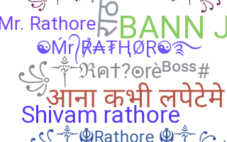 Smeknamn - Rathore