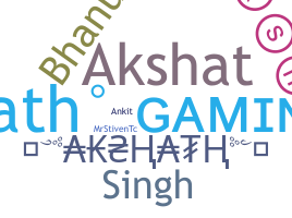 Smeknamn - akshath