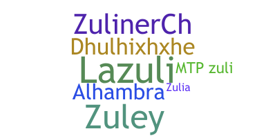 Smeknamn - ZuLi