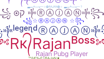 Smeknamn - Rajan