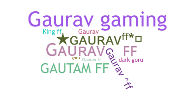 Smeknamn - gauravff