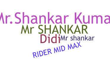 Smeknamn - MrShankar