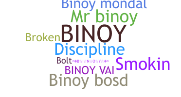 Smeknamn - Binoy