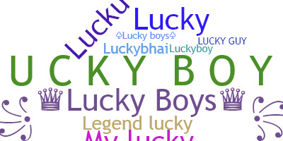 Smeknamn - luckyboys