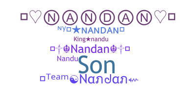 Smeknamn - Nandan