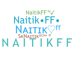 Smeknamn - NAITIKFF