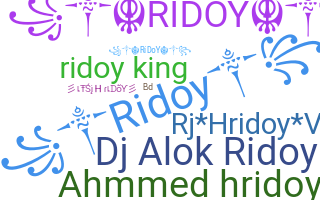 Smeknamn - Ridoy
