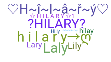 Smeknamn - Hilary