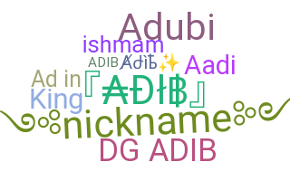 Smeknamn - Adib