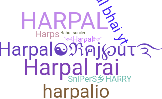 Smeknamn - Harpal