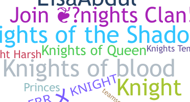 Smeknamn - Knights