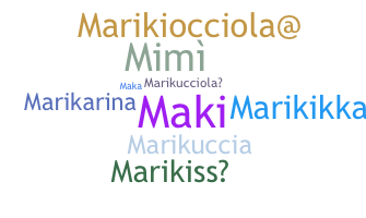 Smeknamn - Marika