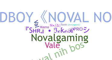 Smeknamn - Noval
