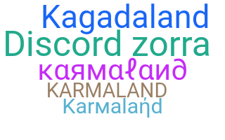 Smeknamn - Karmaland