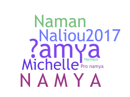 Smeknamn - Namya