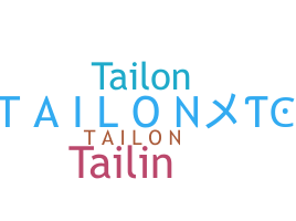 Smeknamn - TaiLoN