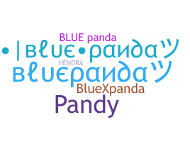 Smeknamn - bluepanda