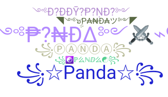 Smeknamn - Panda