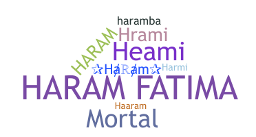 Smeknamn - Haram