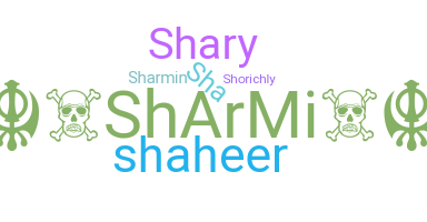 Smeknamn - Sharmi