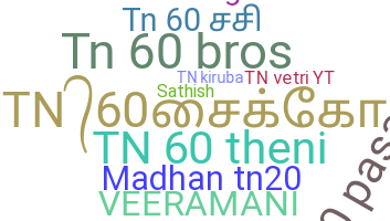 Smeknamn - TN60