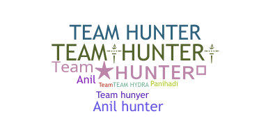 Smeknamn - Teamhunter