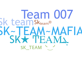 Smeknamn - SKteam