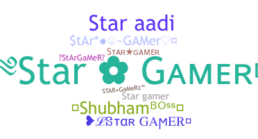 Smeknamn - StarGamer