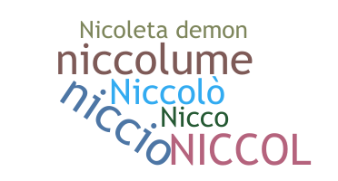 Smeknamn - Niccol