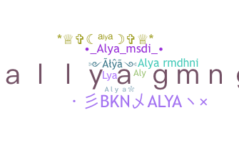 Smeknamn - Alya