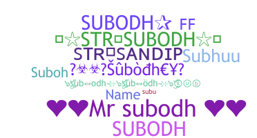 Smeknamn - Subodh