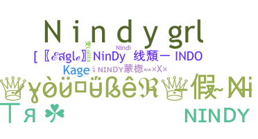 Smeknamn - Nindy