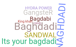 Smeknamn - Bagdadi
