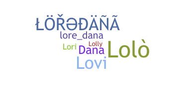 Smeknamn - loredana