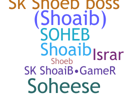 Smeknamn - Soheb