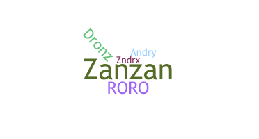 Smeknamn - Zandro