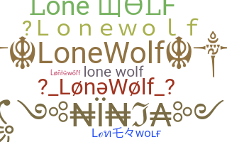 Smeknamn - Lonewolf