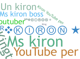 Smeknamn - Kiron
