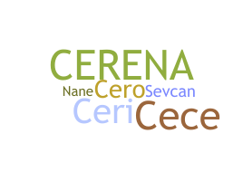 Smeknamn - Ceren